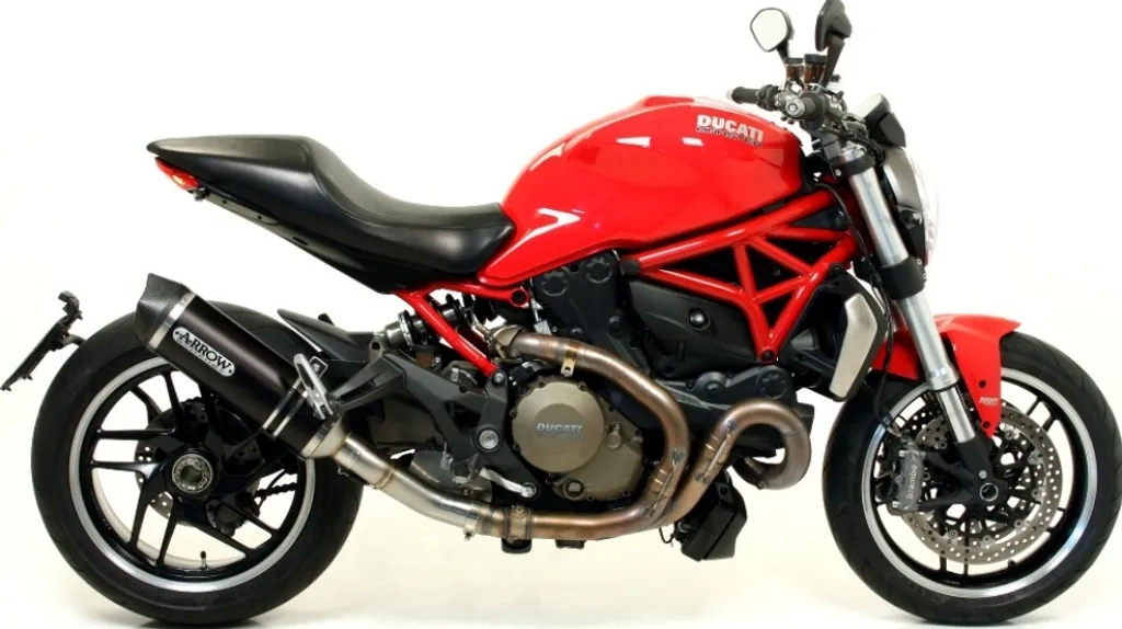 Pot ARROW Slip-On Aluminium : Allégez votre Ducati Multistrada 1200 1200s