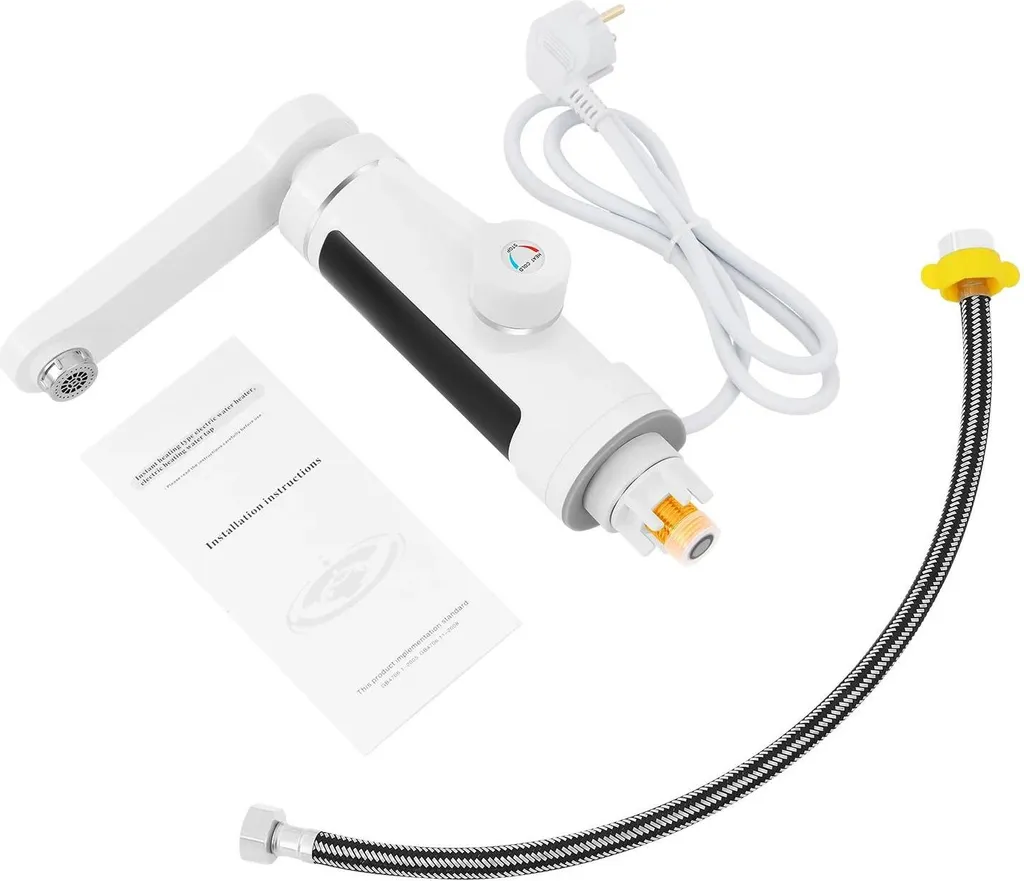 Scaldabagno Elettrico Rapido Bianco - Sistema Istantaneo Smart