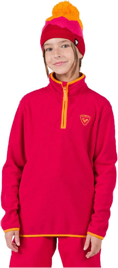 Rossignol Strawpile Fleece Mit Halbem Reißverschluss Rot 10 Years Rot 10 Years