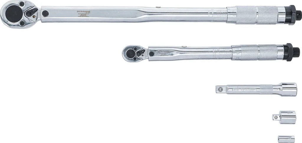 Coffret de serrage contrôlé BGS avec clés dynamométriques bi-format DIY - 2