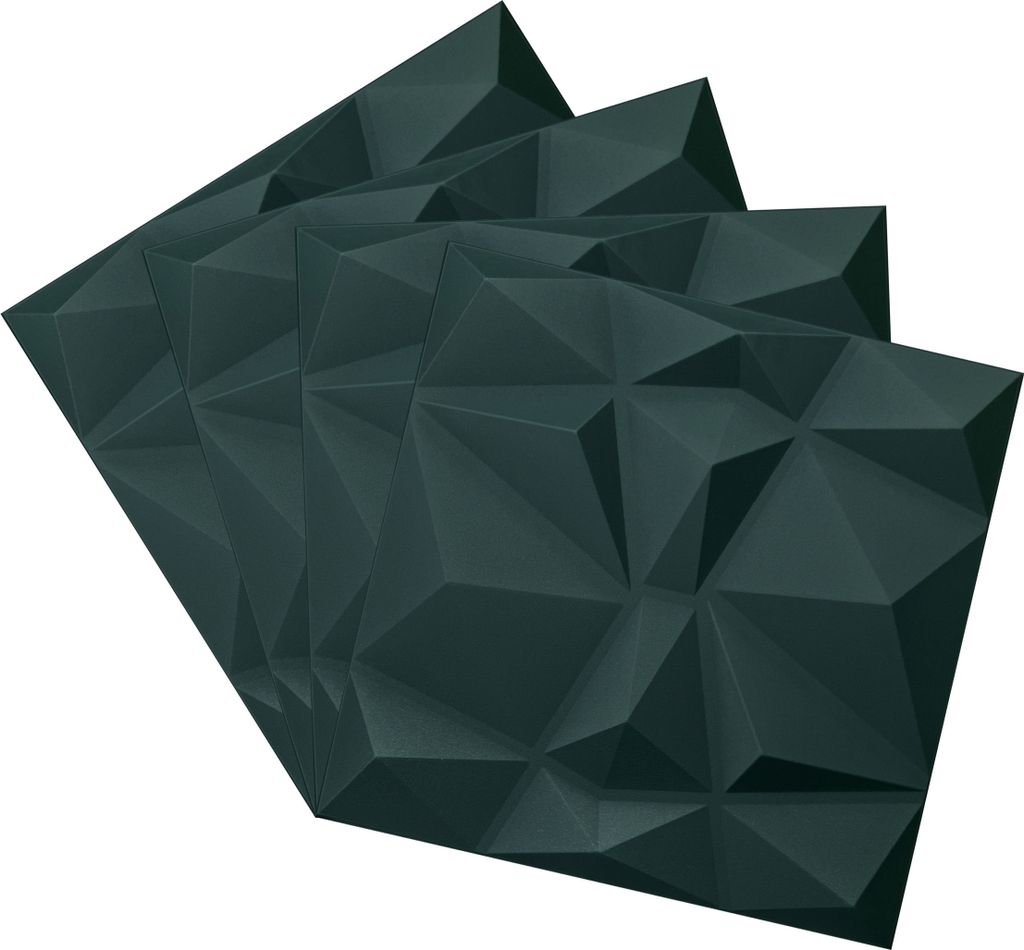 Akustikplatten Pyramiden 50x50x5 Cm – Schallschutzmatten Aus Schaumstoff, Reduzieren Echo & Nachhall – In Grau