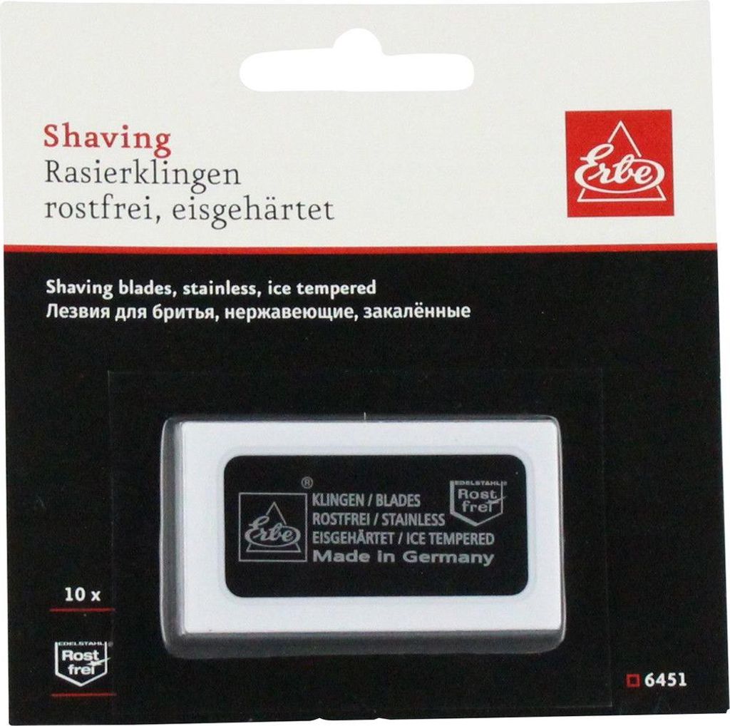 Erbe Solingen Rasierklingen 10 Stk. (Nachfüllung) Produktbild 