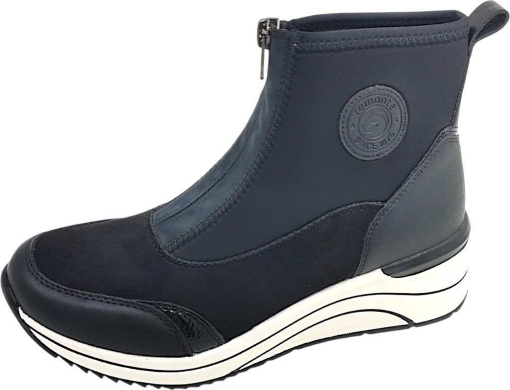 Botas de mujer Remonte, estilo botín, tipo slip-on, caña Imagen del producto 