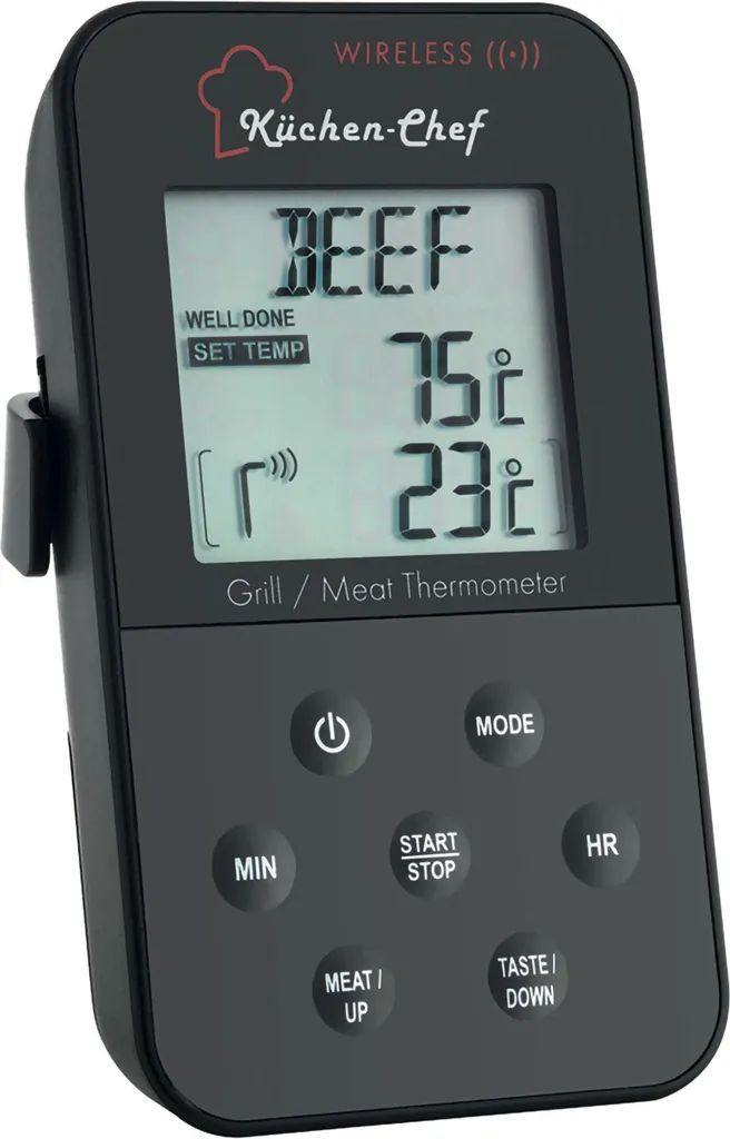 Thermomètre digital pour grillades TFA pour ne plus jamais rater vos viandes