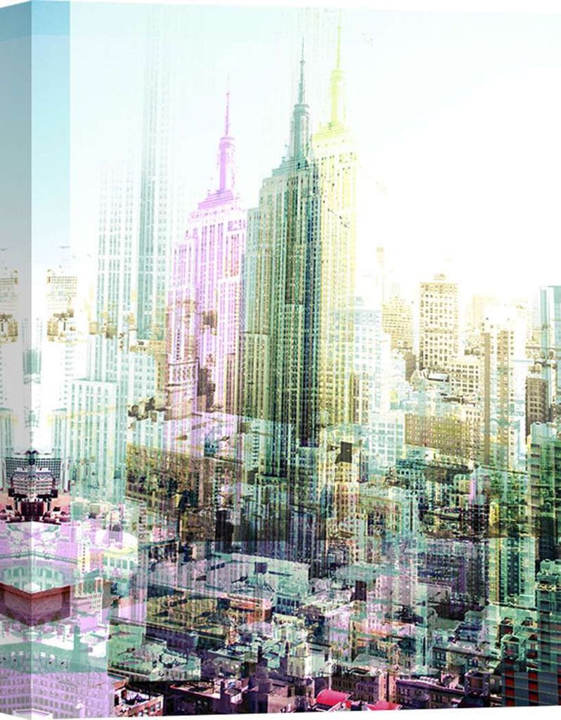 Leinwandbilder - Peter Berry, Empire State Building Multiexposure I – 60x40 cm