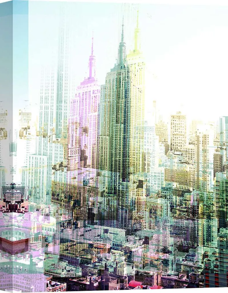 Décoration Murale Toile Empire State Building de Peter Berry en 100x70cm