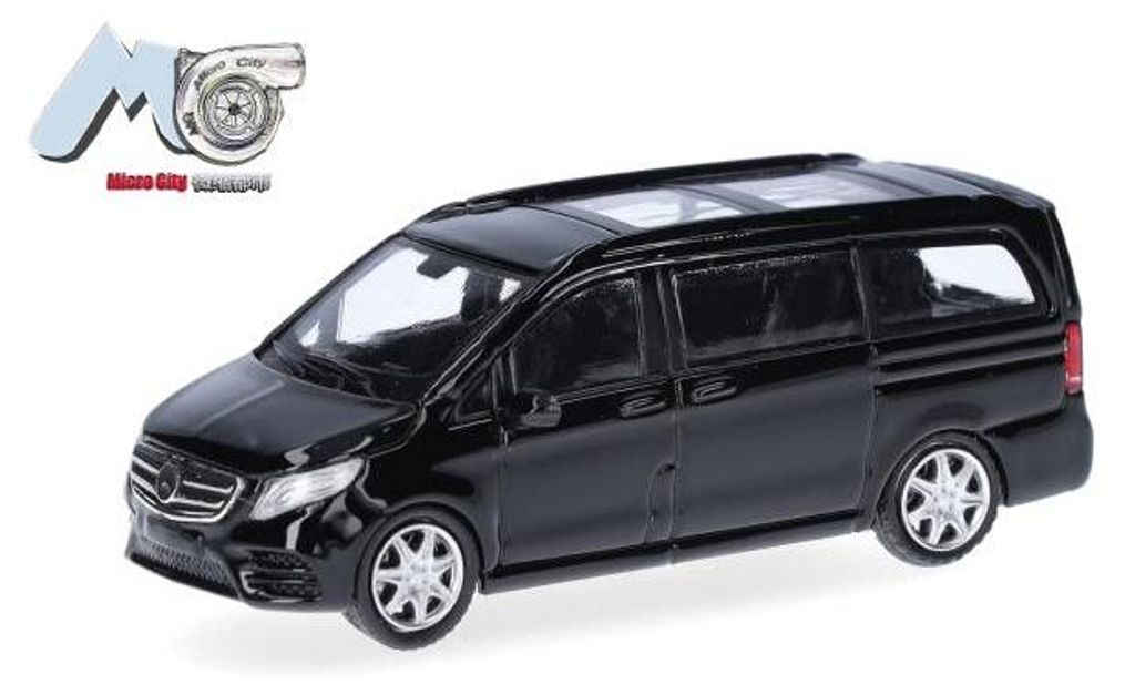 Herpa 87MC000075 - 1:87 Mercedes-Benz V-Klasse, schwarz - Produktbild 