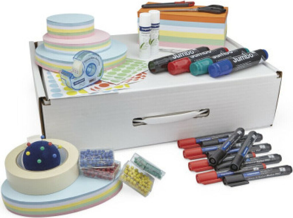 Magnetoplan Trainer-Basis-Set für die Moderation und Präsentation - 2800 Teile