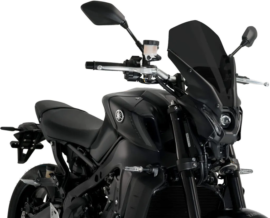 Écran Touring PUIG Fumé Foncé Haute Résistance pour Yamaha Naked ABE