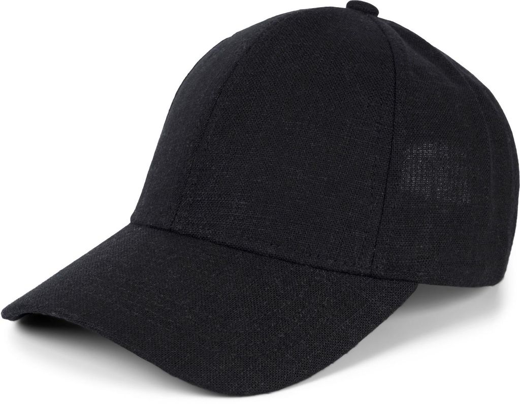 styleBREAKER Uni Leinen Baseball Cap | Verstellbare 6-Panel Produktbild 