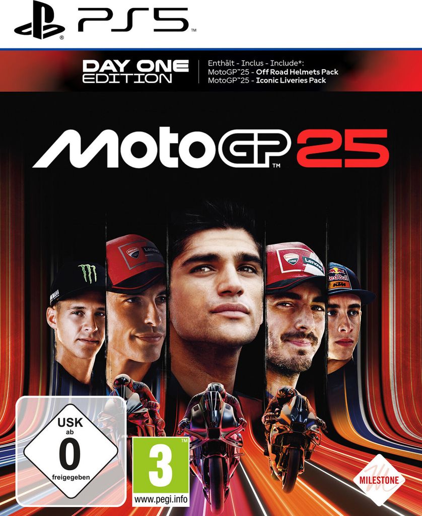 Moto GP25 (Day 1 Edition) PS5-Spiel Produktbild 