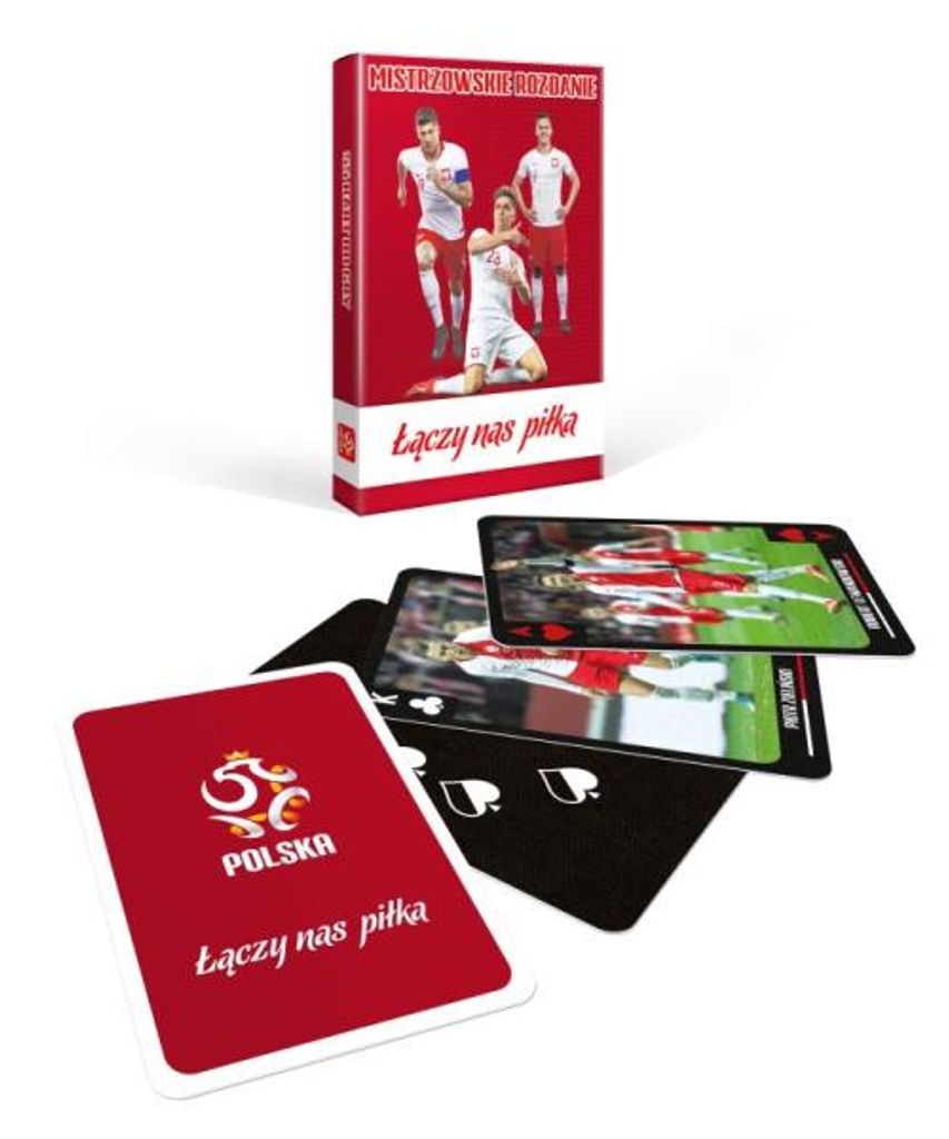 CARTAMUNDI PZPN Zestaw Kart Pokerowych - Graj jak mistrz w Zdjęcie produktu 
