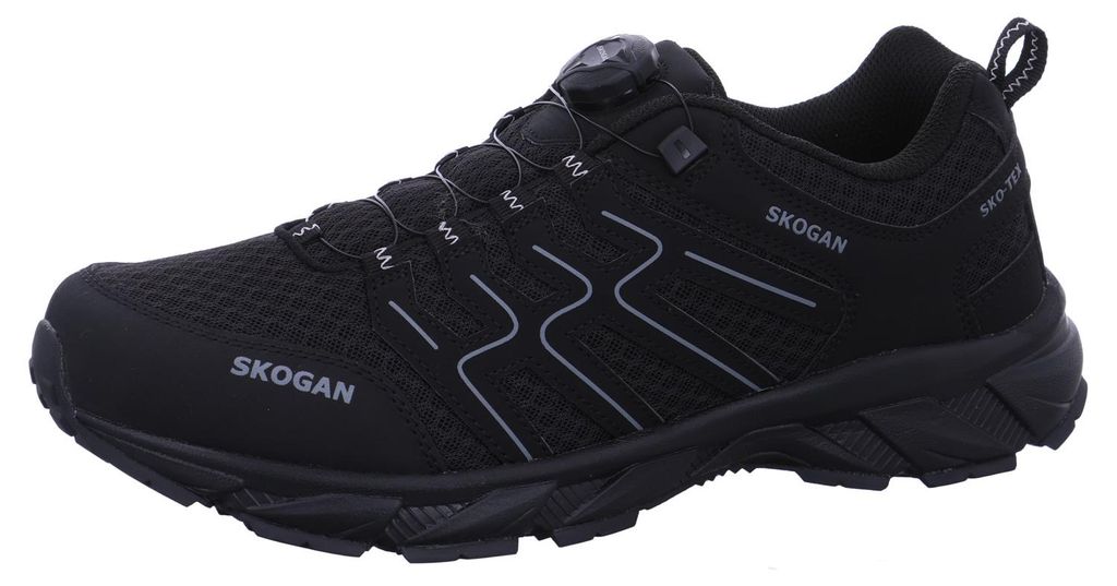 Skogan Skallas Wanderschuh Schwarz