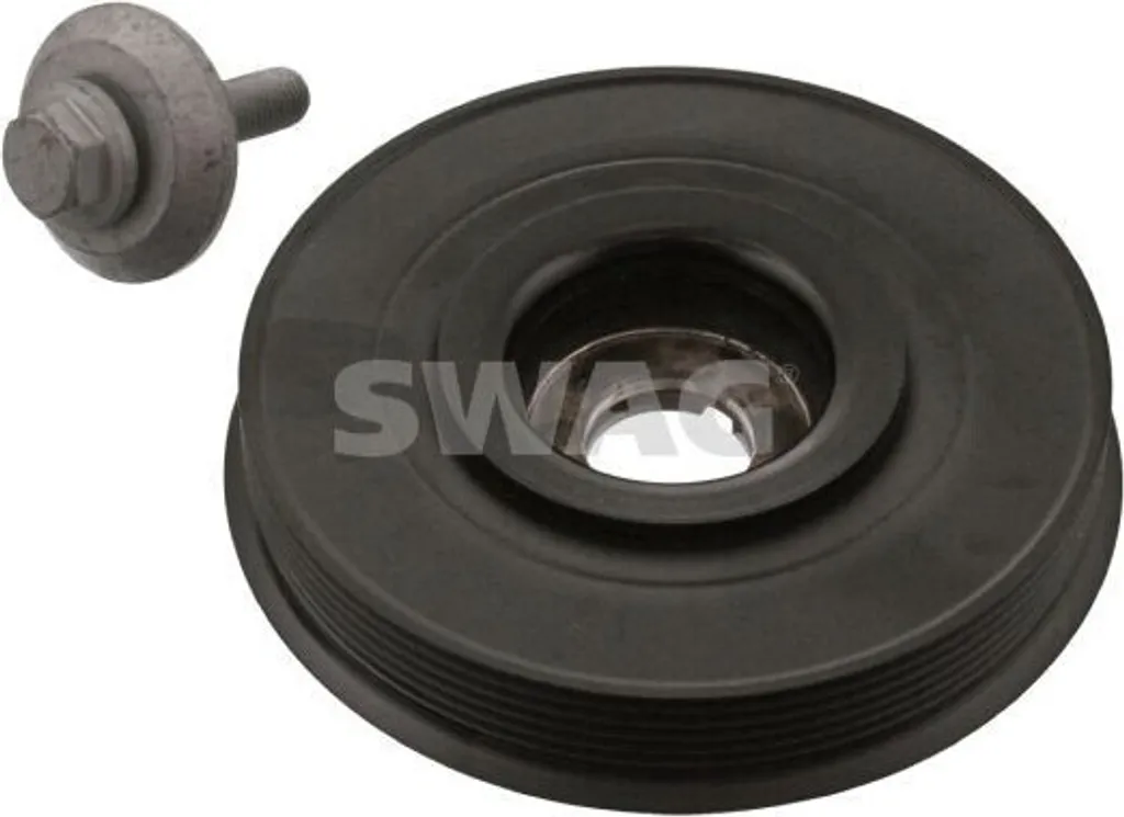 Poulie de vilebrequin SWAG 64 93 3784 pour FORD Fiesta Mk5 153mm