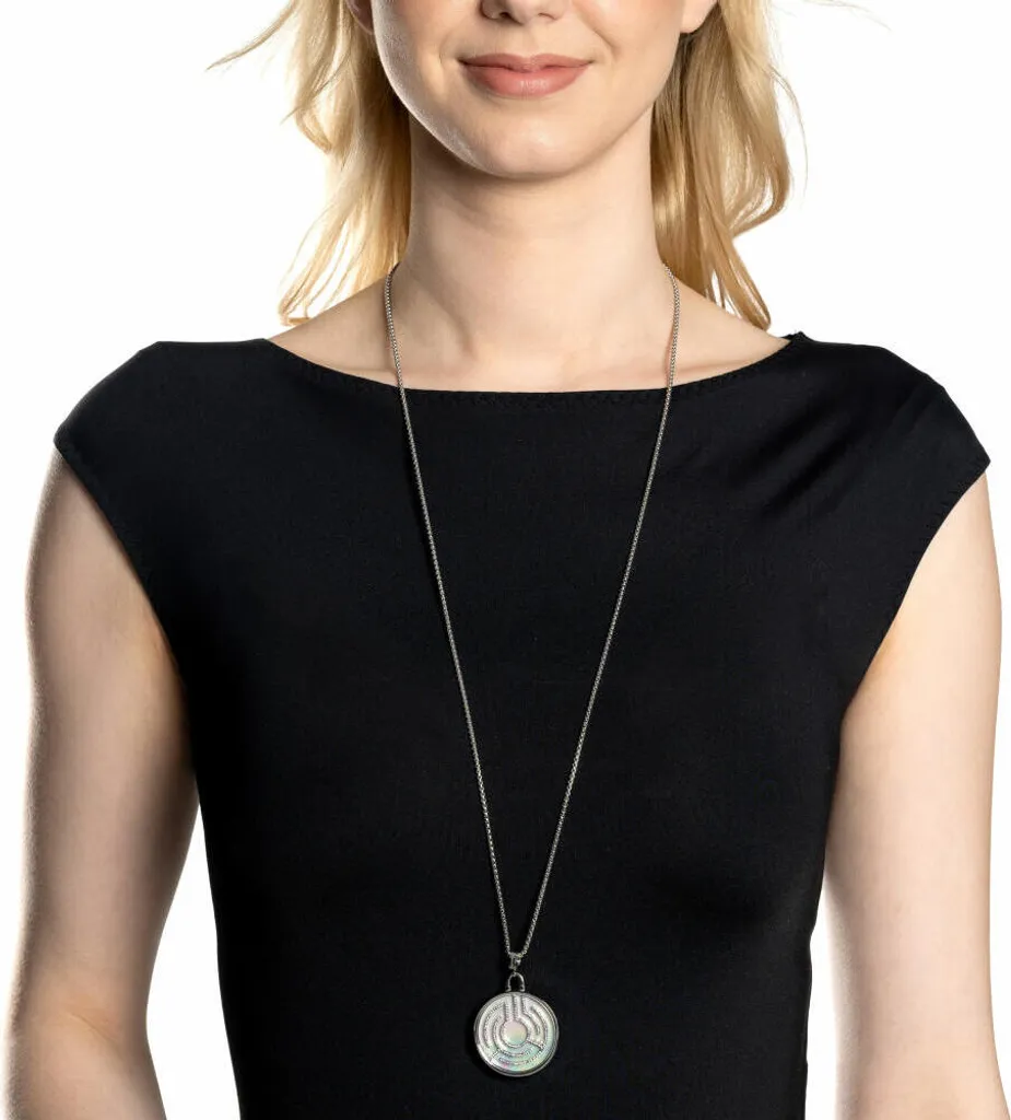 Collier Leonardo Jewels 80 Joy en acier inoxydable et perles - 024366