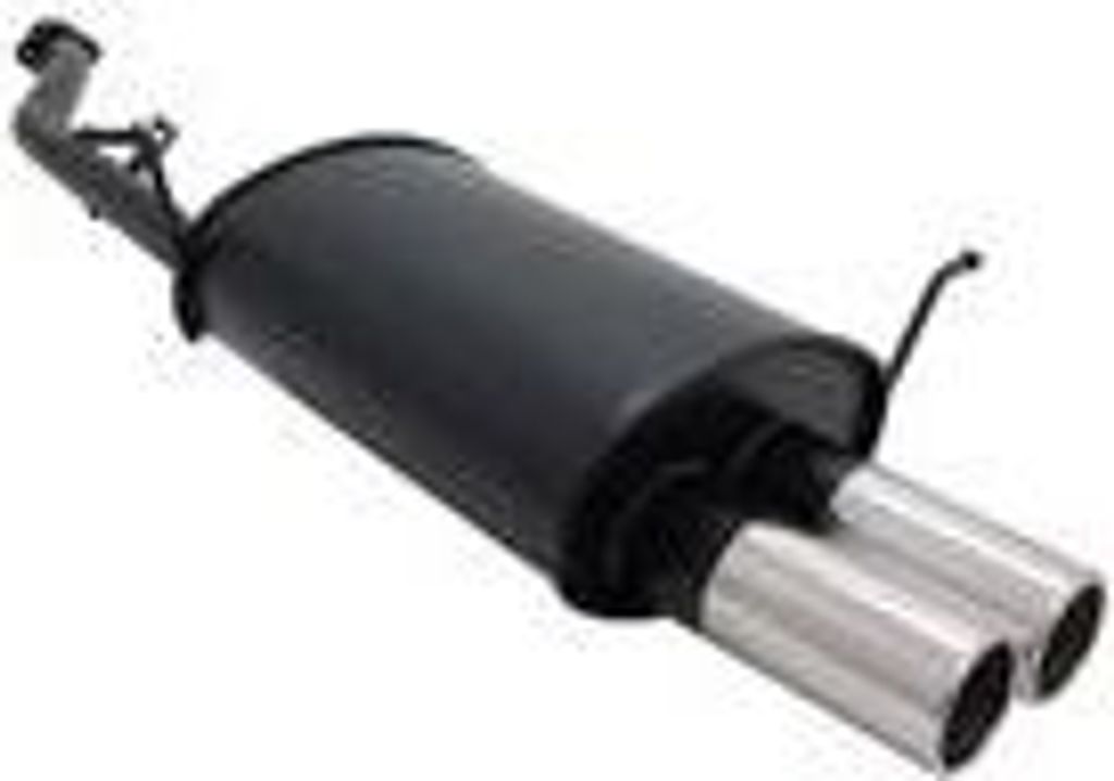 Novus Sportendschalldämpfer für BMW E36 Compact (3/C G) 2 x 76mm