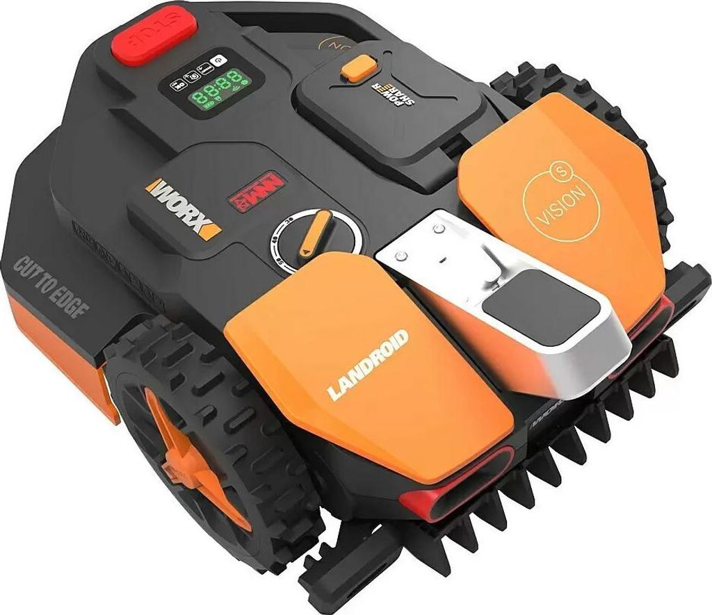 WORX Vision AI S250, Kosiarka robot, 250 m², 18 cm, 3 cm, 6 Zdjęcie produktu 