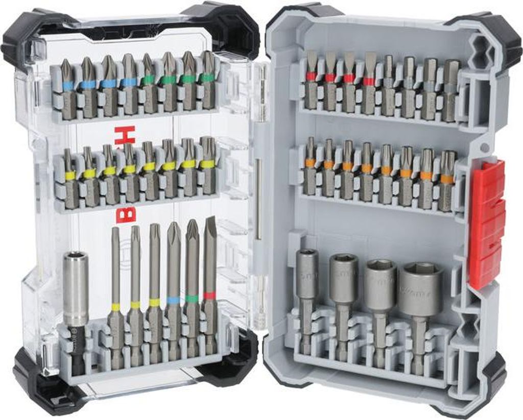 Extra Hard Schrauberbit-Set, Aufsteller, 43-tlg. Produktbild 