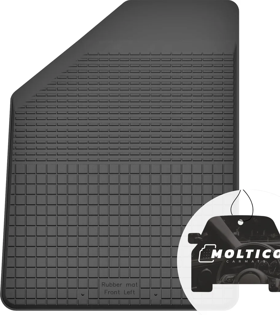 Tappetino Auto Gomma Toyota Carina E 1992-1998 - Bordo Alto Salvapavimento