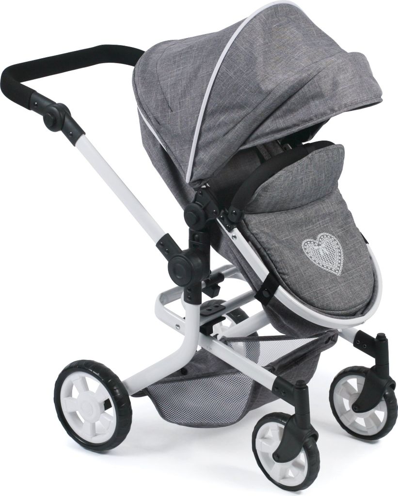 Bayer Chic 2000 - Puppenwagen Mika, 2in1 Kombipuppenwagen Produktbild 5