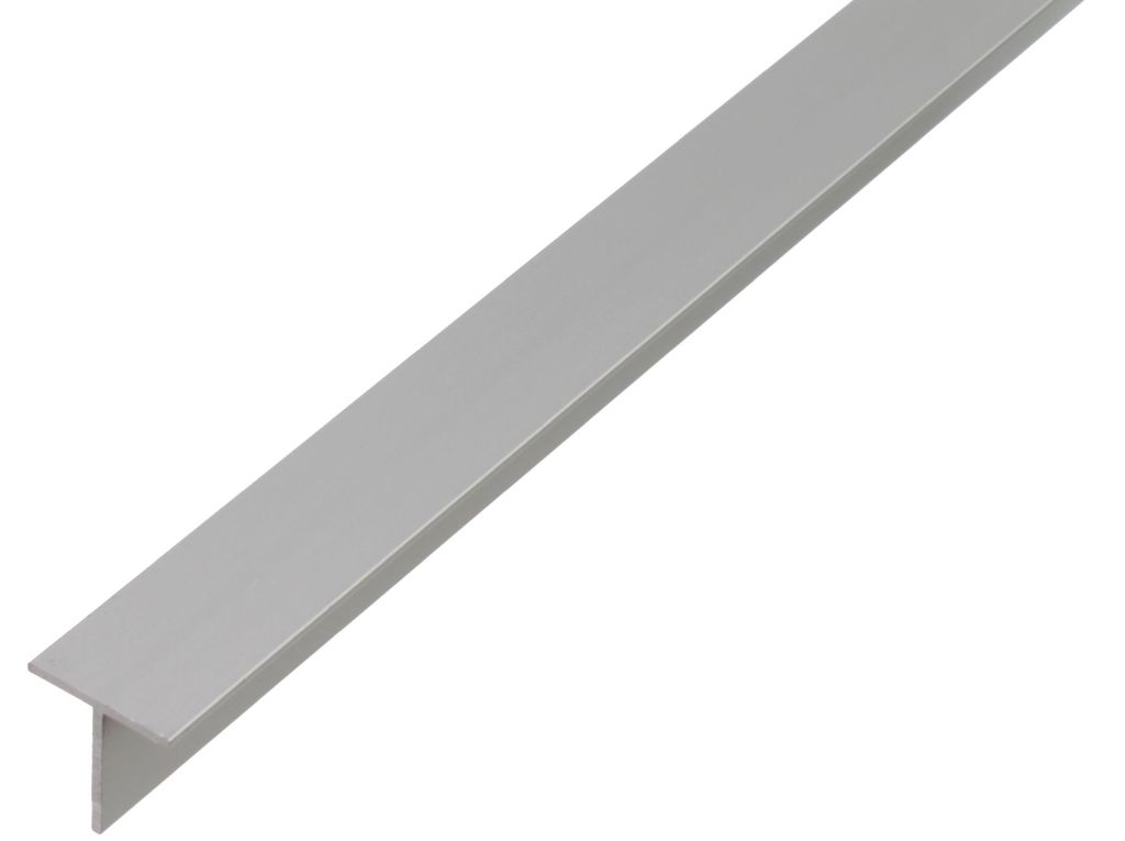 Alberts BA-Profil T-Form Aluminium natur Breite: 35 mm Höhe: 35 mm Materialstärke: 3 mm Länge: 2000 mm