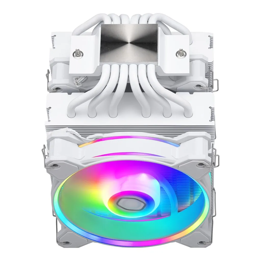 Cooler Master Hyper 622 Halo White avec Double Ventilateurs ARGB 12cm - 10