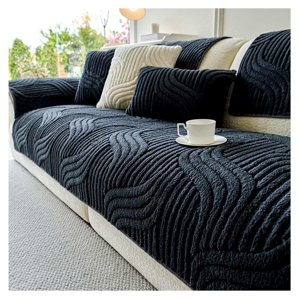 Sitzbezüge für Sofas 70 x 180 cm Hundecouchbezug für Ecksofa, waschbarer Sofabezug, Couchschutz, Loveseat-L-förmige Bezüge mit Quaste, für al...
