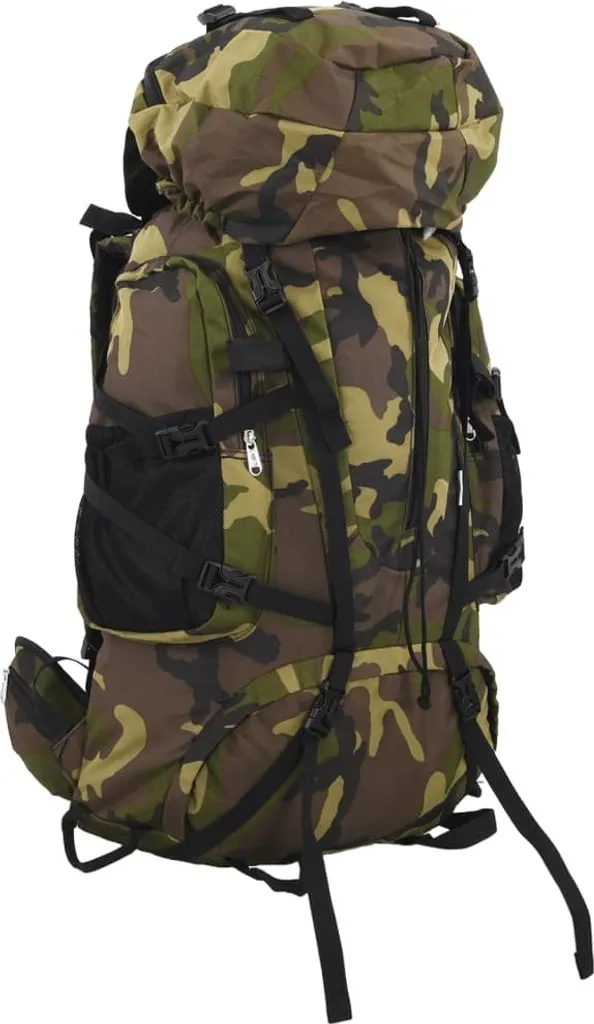Zaino Escursionismo 80L Oxford Verde | Grande Capacità e Comfort