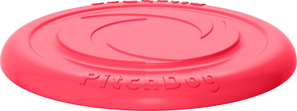 Disc für Hunde, Frisbee, interaktive Outdoor-Spielzeug, Flying, Soft, Gummi, aus Naturkautschuk Schwimmend, Hundetraining, Toy, Fetch, Rosa, ? 24 cm