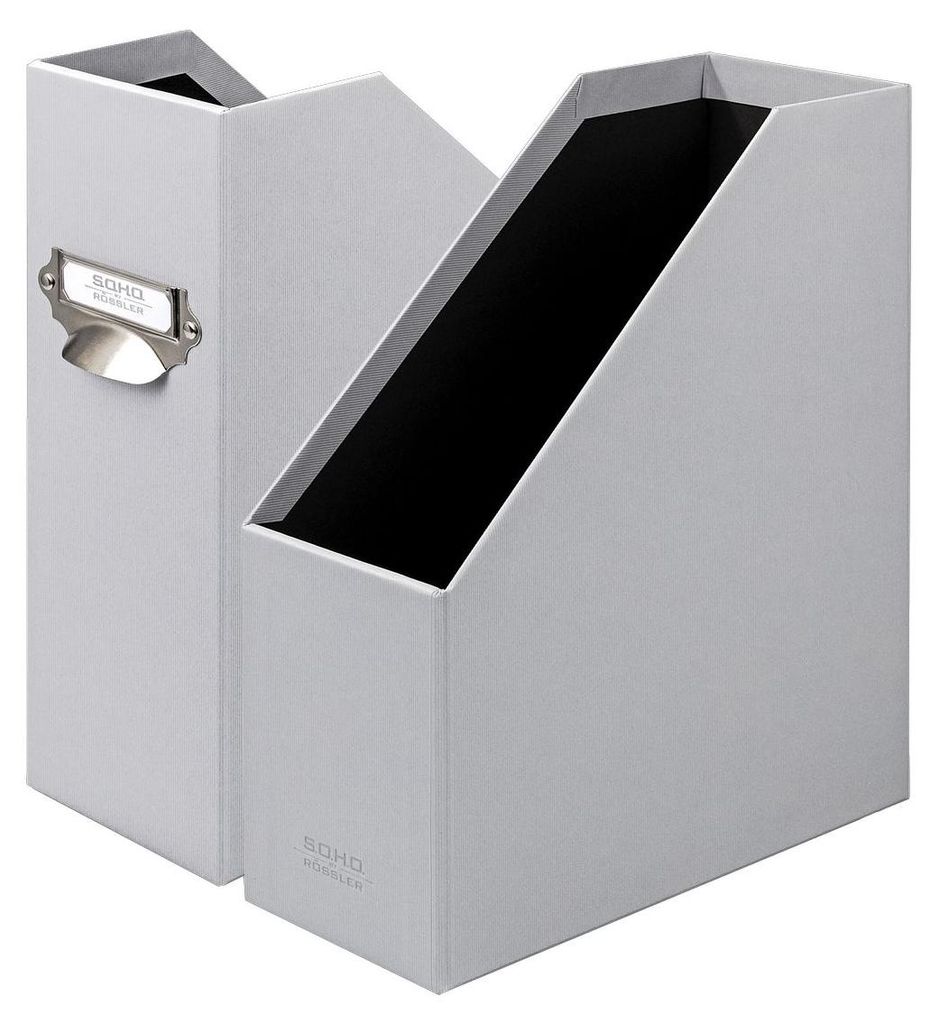 Rössler Soho, Grau, A4, 115 mm, 260 mm, 315 mm, 560 g Produktbild 