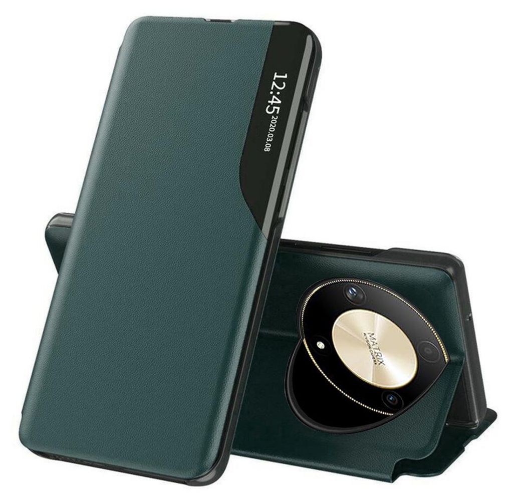 Book-Cover Hülle Techsuit eFold für Honor Magic 6 Lite, Grün
