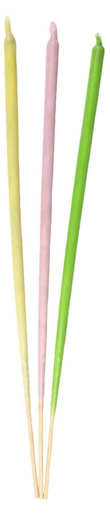Citronella Gartenfackeln 3er-Set Zitronenduft Mückenschutz Produktbild 