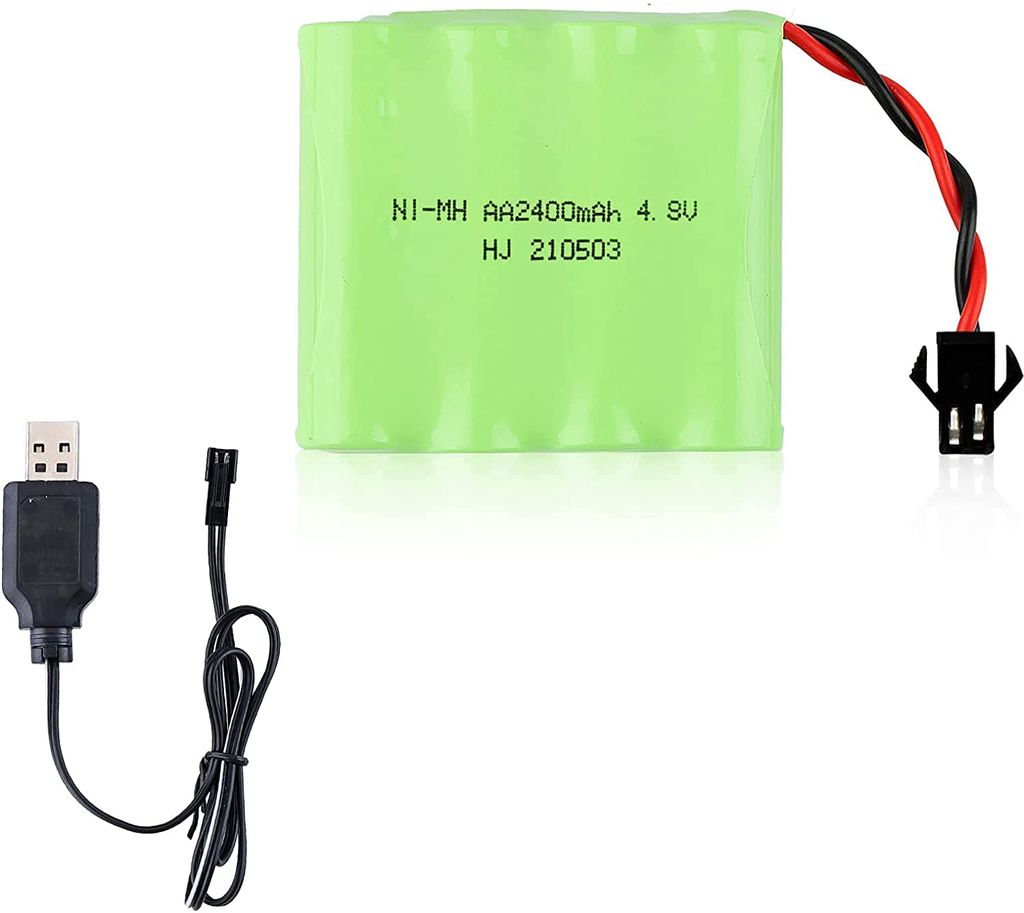 Batteria ricaricabile Ni-Mh 4,8V 2400mAh per auto Immagine del prodotto 