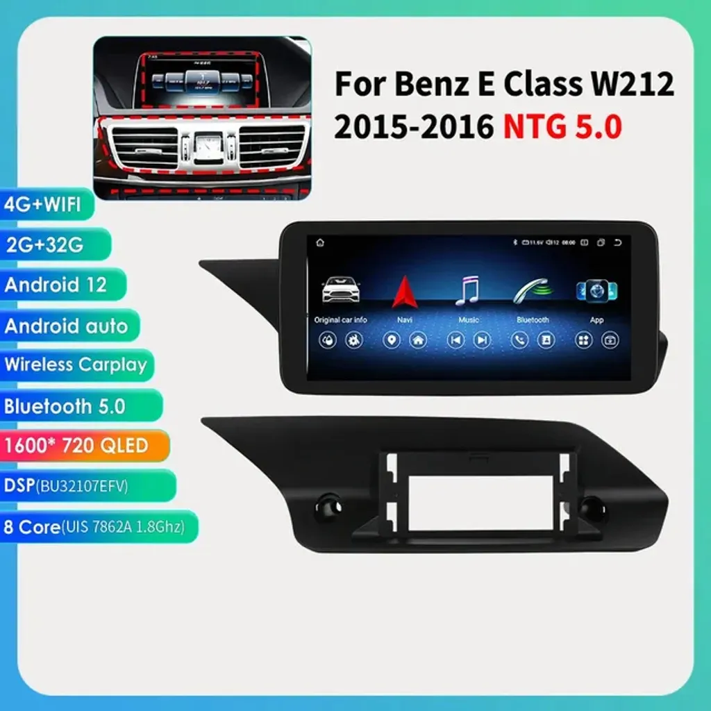 Autoradio Android 2 Din pour Navigation GPS et Mains Libres Bluetooth - 2