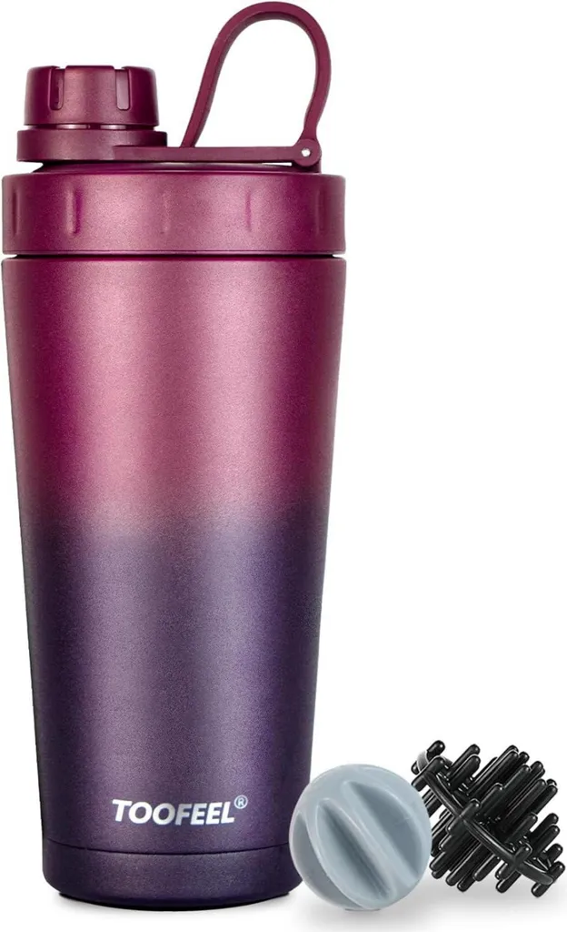 Shaker TOOFEEL Acciaio Inossidabile Isolato: Miglior Miscelatore Proteine