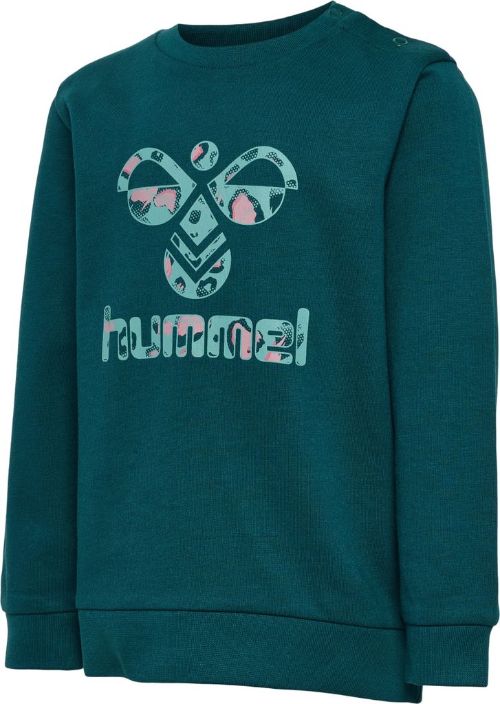 hummel hmlLIME SWEATSHIRT - DEEP TEAL - 74