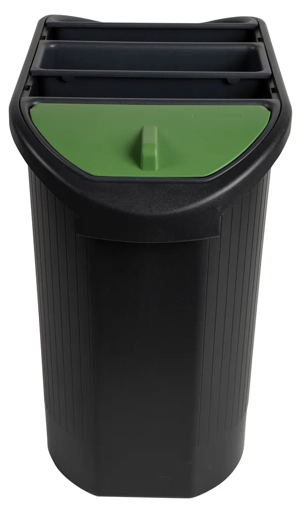 Corbeille à papier de bureau Exacompta Écologic bicolore 14 Litres