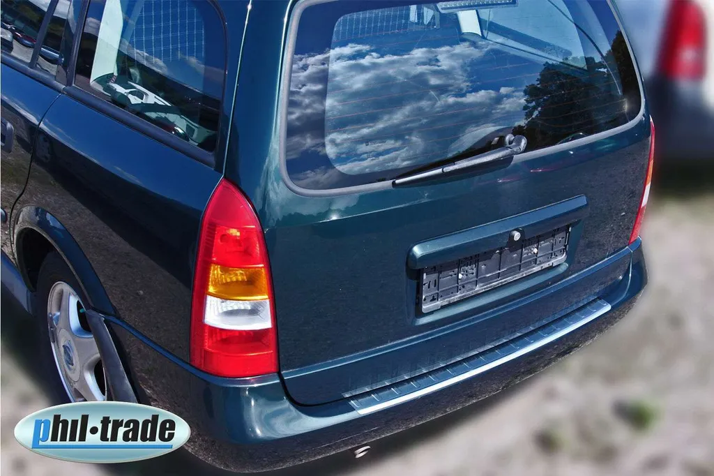 Pare-chocs arrière Inox Chrome Opel Astra G Caravan - Qualité Premium