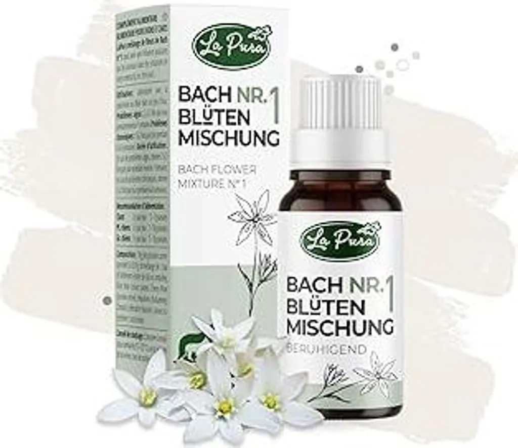LaPura Fiori di Bach n. 1 Cani e Gatti: Calmante Naturale Anti-Stress