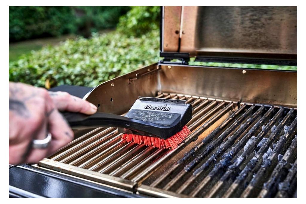 Char-Broil 2-in-1 Cool-Clean Grillbürste, Nylon