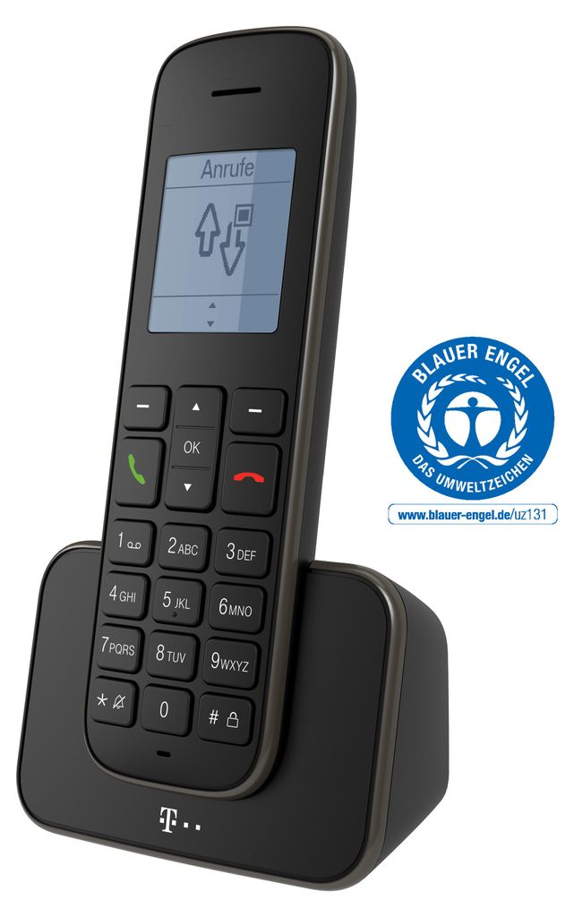 Telekom Sinus 207, Telefon analogowy, Zestaw słuchawkowy Zdjęcie produktu 