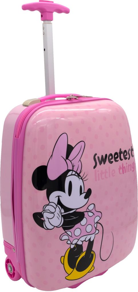 Minnie Mouse Kinder-Trolley Koffer Perfekter Reisekoffer für kleine Abenteurer Rosa
