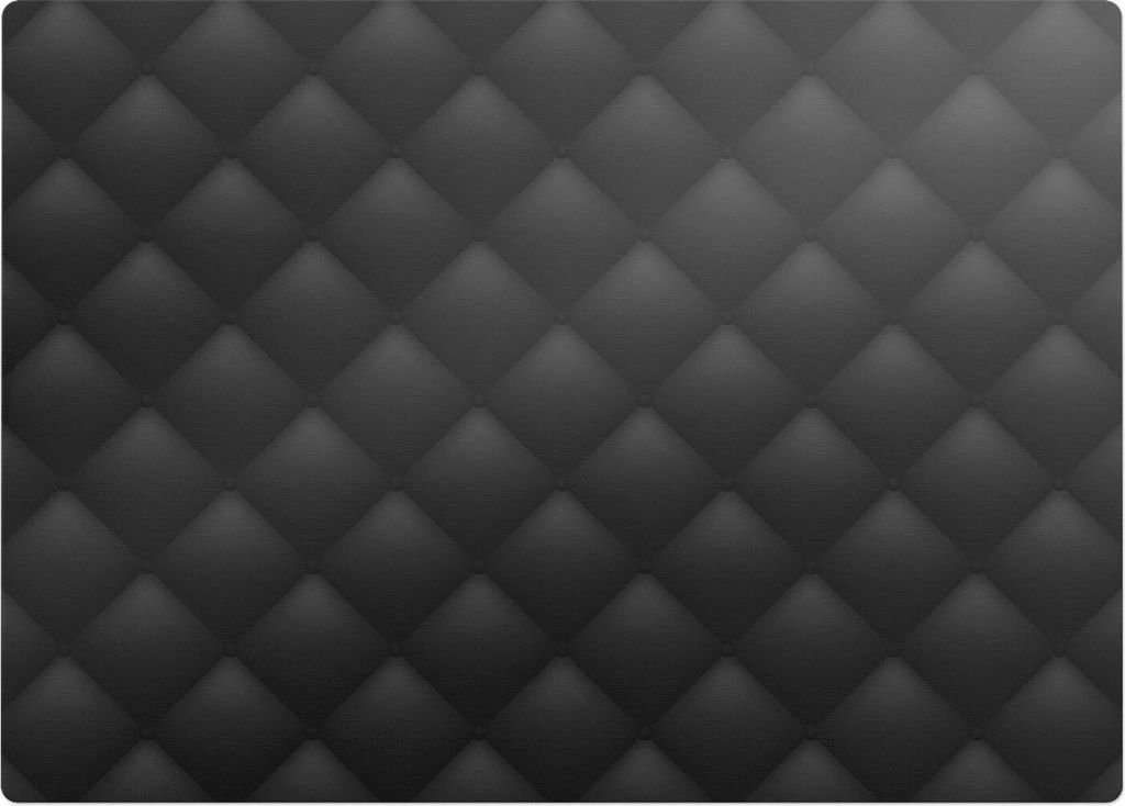 Gesteppte Textur – Bodenschutzmatte – Stuhlunterlage 140x100 cm – Rutschfest – Hartbodenmatte