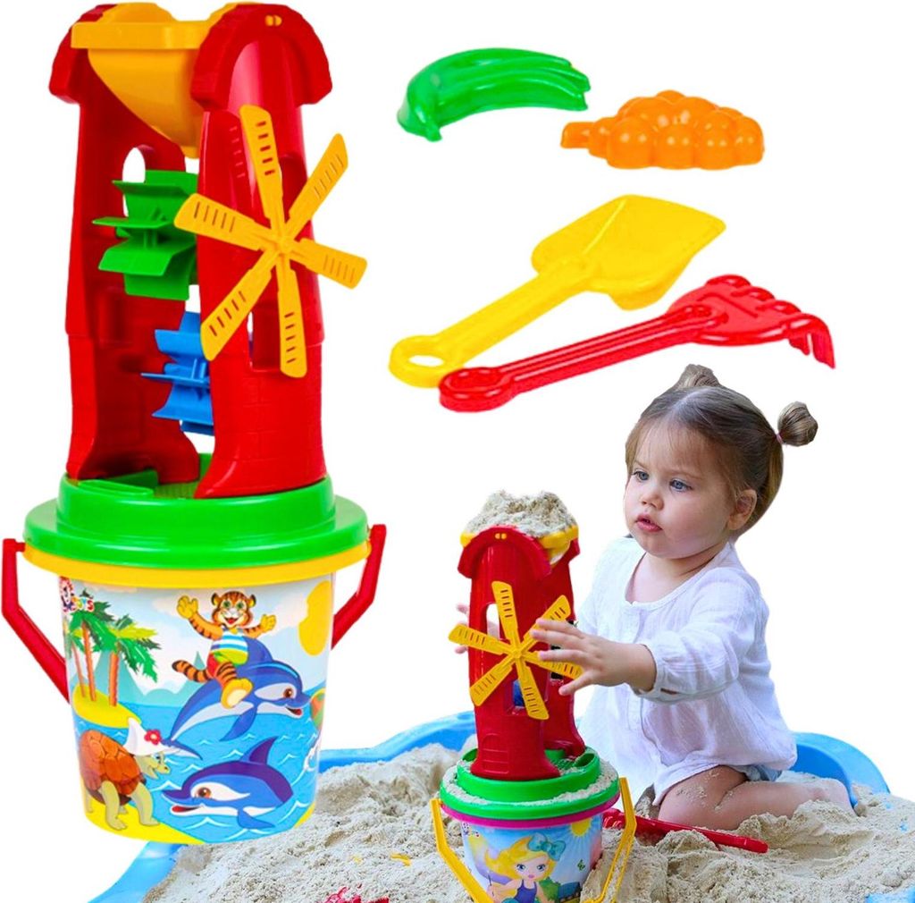 RAPPA Sandkasten-Set Sandformen Mühle 0113 Produktbild 