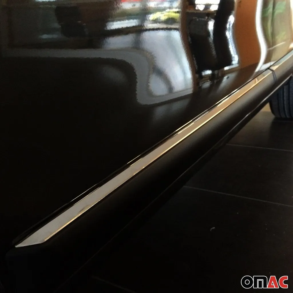 Listello di protezione porta laterale per Dacia Dokker 2012-2021 cromo 4x