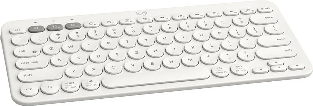 Clavier sans fil compact Logitech K380 pour Tablette, PC et Smartphone - 10