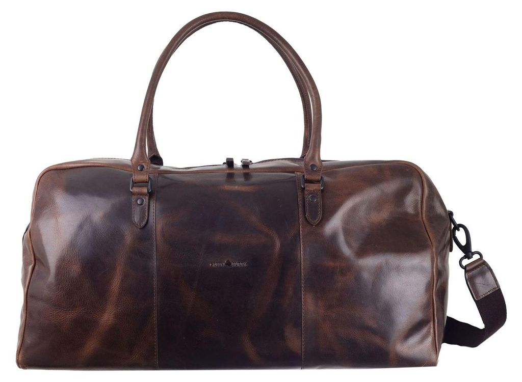 GREENBURRY Reisetasche Newport Travel Bag Coffee braun