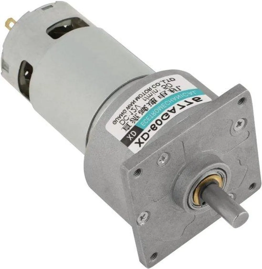 Moteur 12V 35W pour robotique et bricolage rotatif 50 tr/min réversible