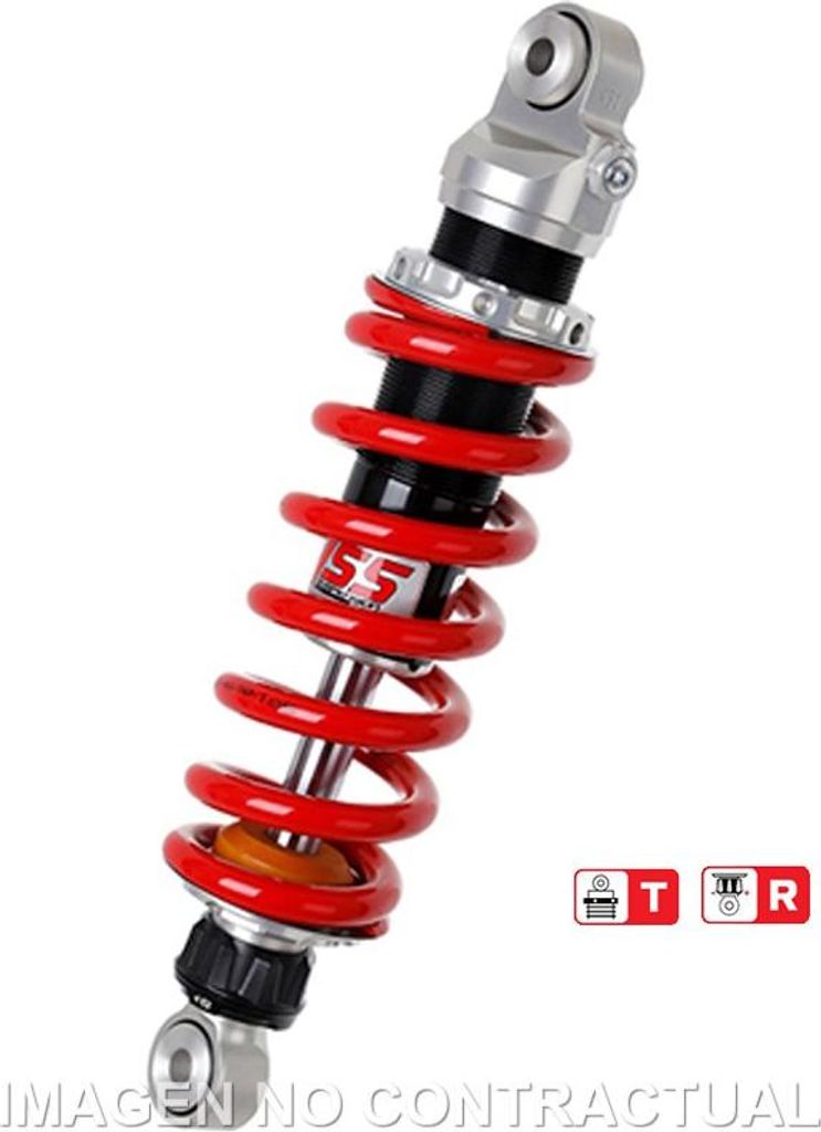 Federbein Z366-Serie Mono hinten passend für Suzuki GSX-R 750 F (85-87) MZ366-295TR-23-85