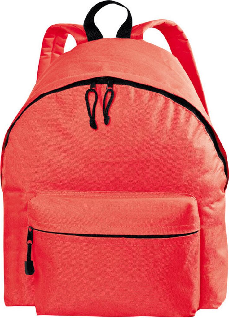 Rucksack aus Polyester / Farbe: rot Produktbild 